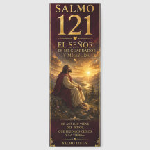 Salmo 121 Bookmark | Mi ayuda viene de Dios