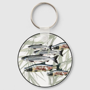 Salmon - Alaska Key Ring