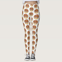 Salmon bagel cartoon illustration 