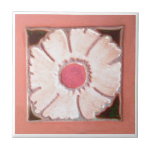Salmon Border Tile