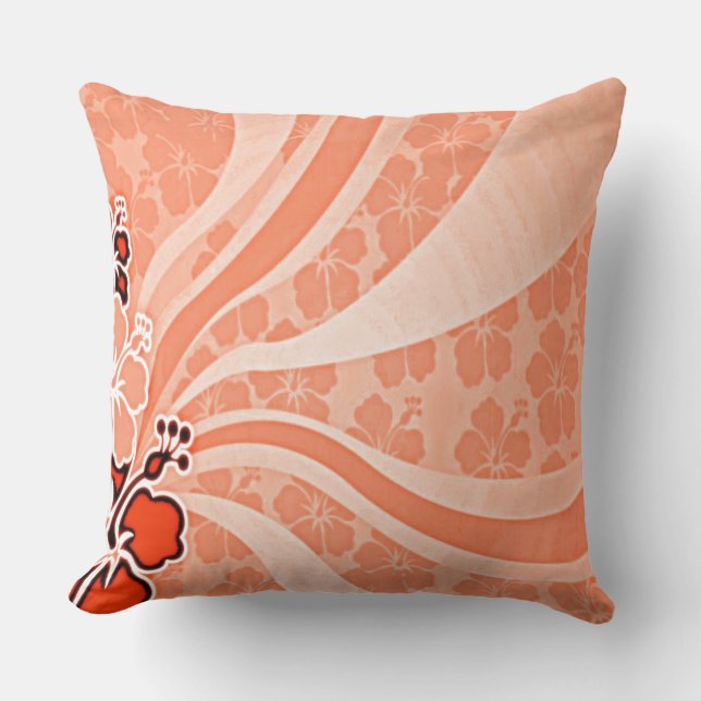 Salmon Colour Cushion (Front)
