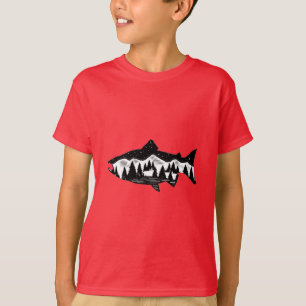 Salmon Country T-Shirt