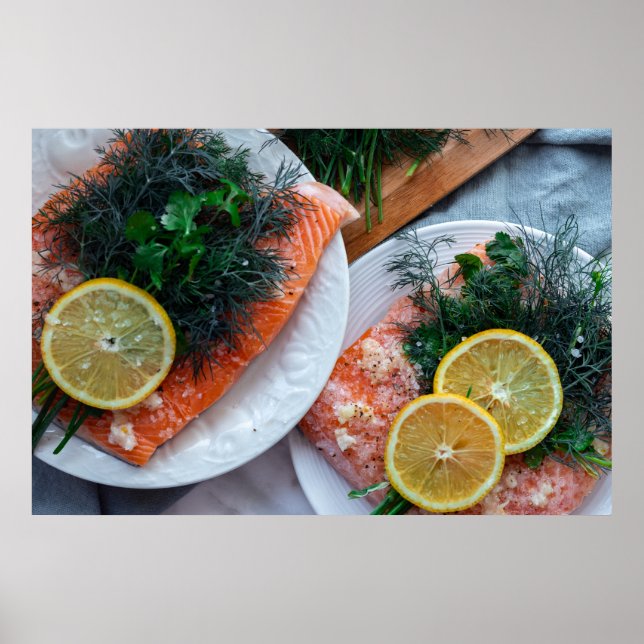 Salmon Feast Poster (Front)