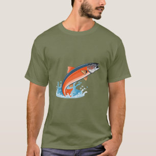 Salmon fish T-Shirt