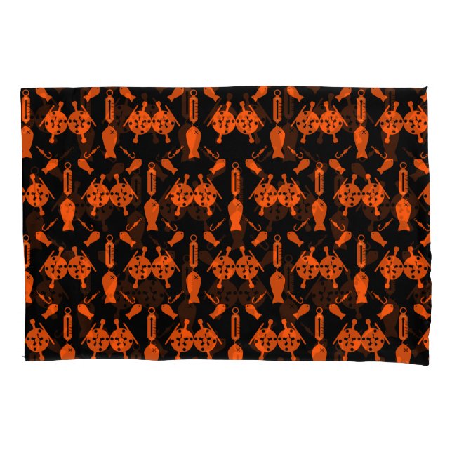 Salmon Fishing Alaska Pillowcase (Front-Left)