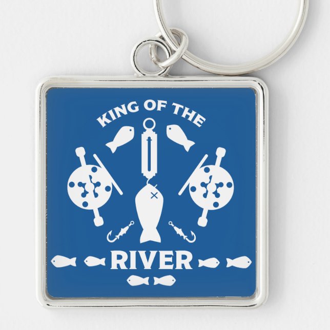 Salmon fishing Canada Key Ring (Front)