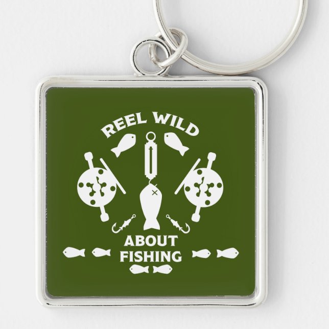 Salmon fishing Canada Key Ring (Front)