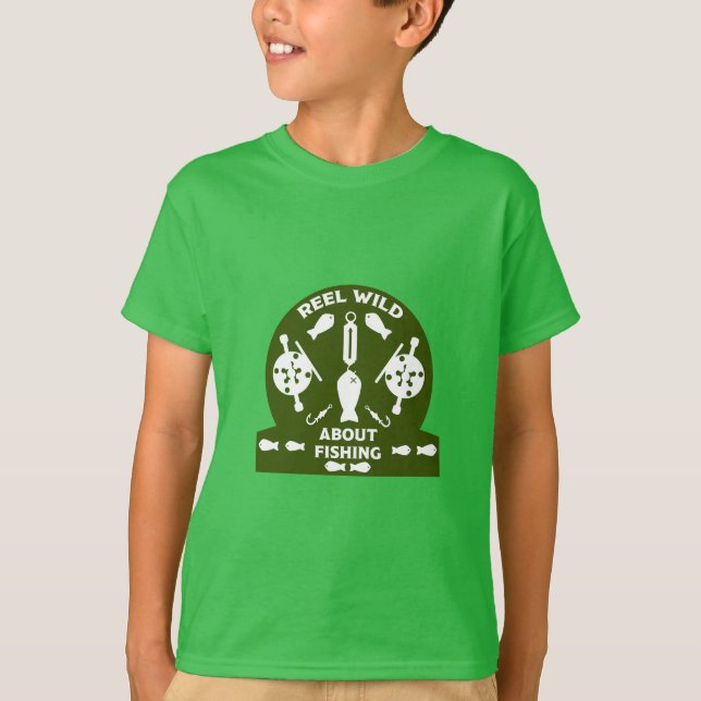 Salmon fishing Canada T-Shirt (Front)