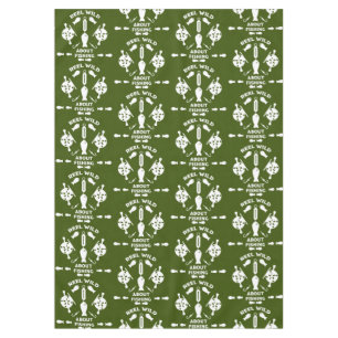 Salmon fishing Canada Tablecloth