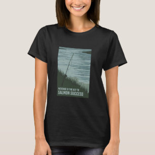 Salmon Fishing Fisherman Gear and Accessories T-Shirt
