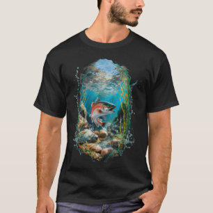 Salmon Fishing Lover Tee
