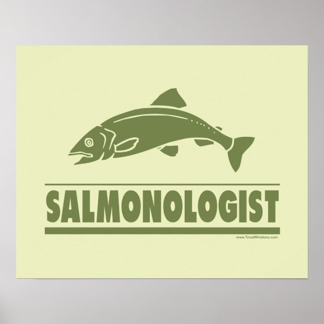 Salmon Fishing Poster (Front)