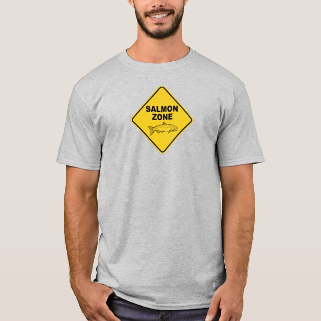 Salmon Fishing Zone T-Shirt (Front)