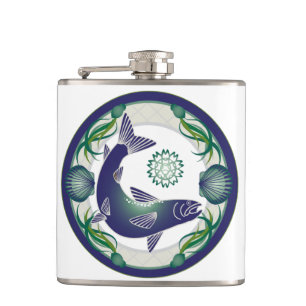 Salmon flask