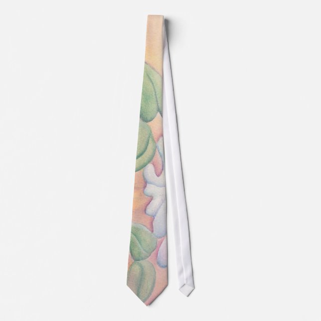 SALMON & GREEN by SHARON SHARPE Tie (Front)