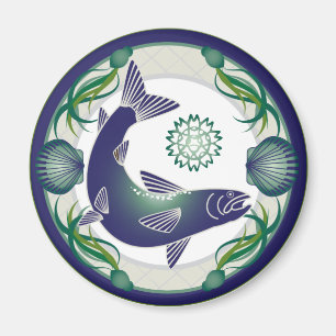 Salmon magnet
