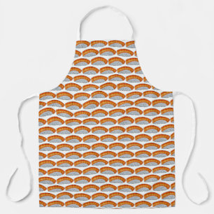 Salmon Nigiri Sushi Sashimi Japanese Cuisine Food Apron