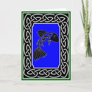 Salmon of Knowledge - Greeting Card