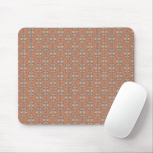 Salmon Oval Chains  Mouse Mat