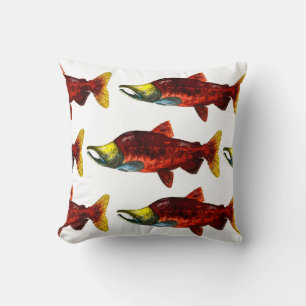 Salmon Pillow   Fish Pillow