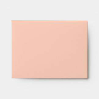 Salmon Pink colour decor customisable Envelopes