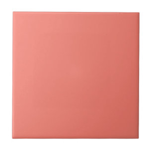 Salmon Pink FA8072 Colour, With Option to Add Imag Tile
