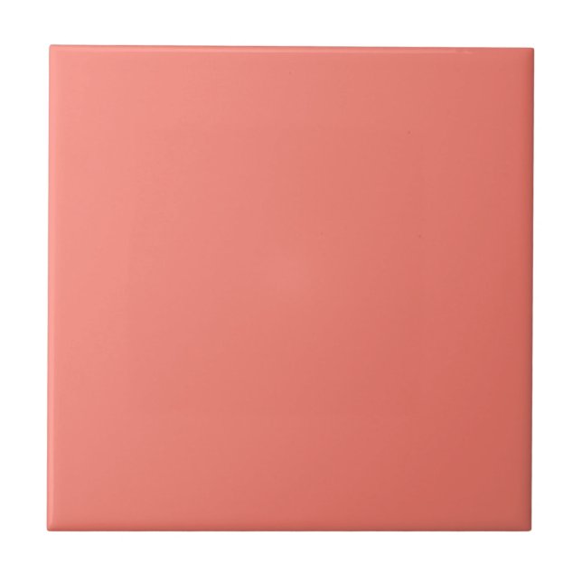Salmon Pink FA8072 Colour, With Option to Add Imag Tile (Front)