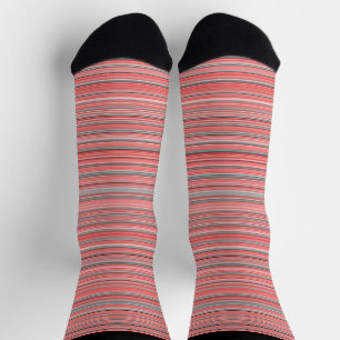 Salmon Pink Socks