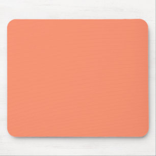 Salmon Pink Solid Colour Trendy Colour Mouse Mat