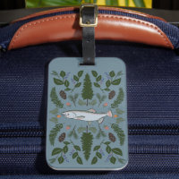 Salmon PNW Nature Fir Ferns Berries Foraging Feast