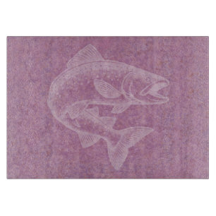 Salmon Rising Cutting Board