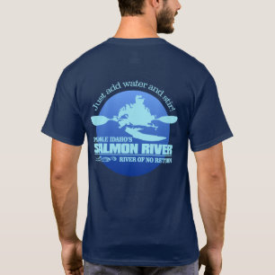 Salmon River (Blue) T-Shirt