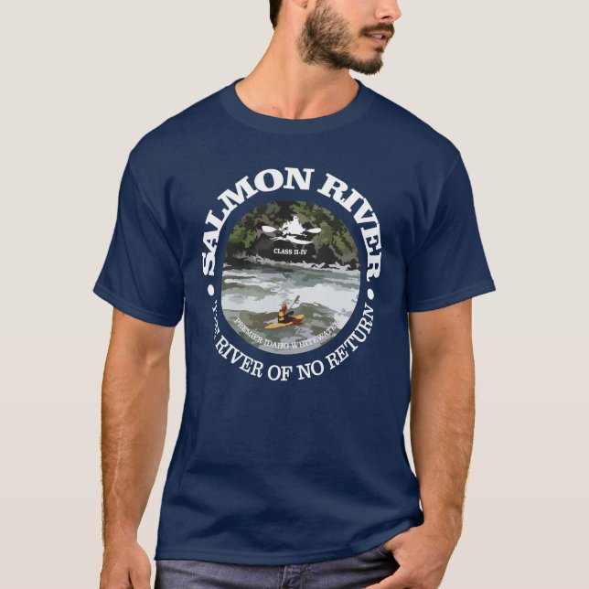 Salmon River (c) T-Shirt (Front)