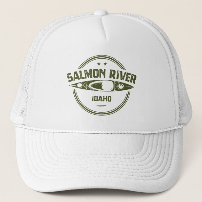 Salmon River Idaho Trucker Hat (Front)