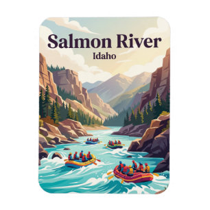 Salmon River Idaho, USA Magnet