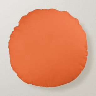 Salmon Round Cushion