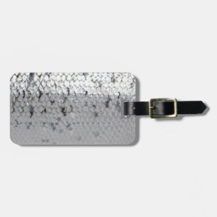 Salmon Scale Luggage Tag