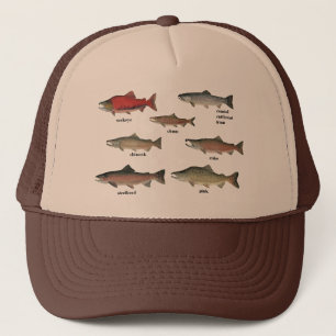 SALMON SPECIES HAT
