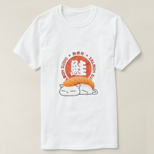 Salmon Sushi Cat T-Shirt
