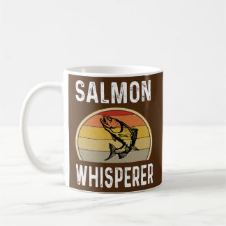 Salmon Whisperer Fishing Fisherman Fishermen Coffee Mug