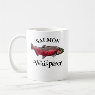 Salmon Whisperer Light Coffee Mug
