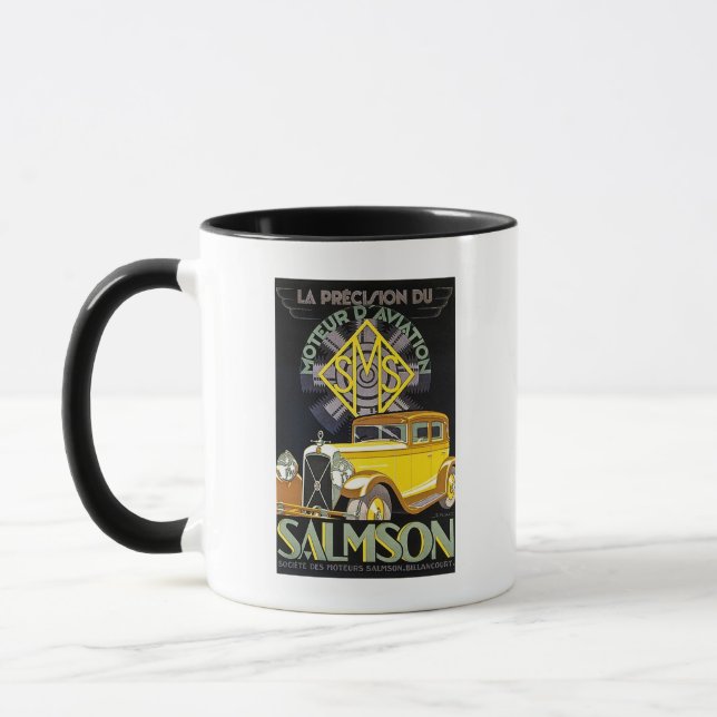 Salmson Autombiles - Moteur D' Aviation Mug (Left)