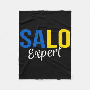 Salo Expert Ukraine Ukrainian Fleece Blanket