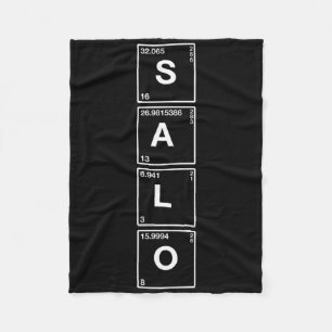 Salo - Funny Ukrainian Food Tee Vintage Ukraine Sc Fleece Blanket