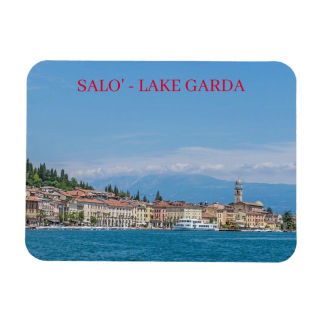 Salo' Lake Garda fridge magnet (Horizontal)