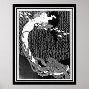 "Salome" Art Nouveau by Julius Klinger (1909) Poster