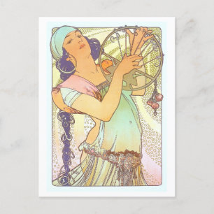 Salomé by Alphonse Mucha Postcard
