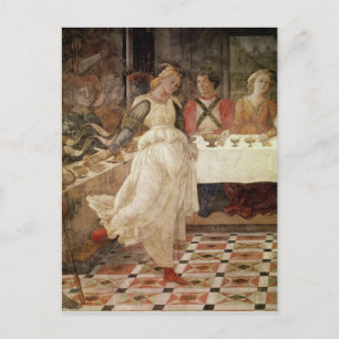 Salome dancing at the Feast of Herod Postcard
