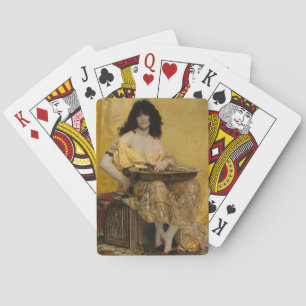 Salomé (Female Portrait) (by Henri Regnault) Playing Cards