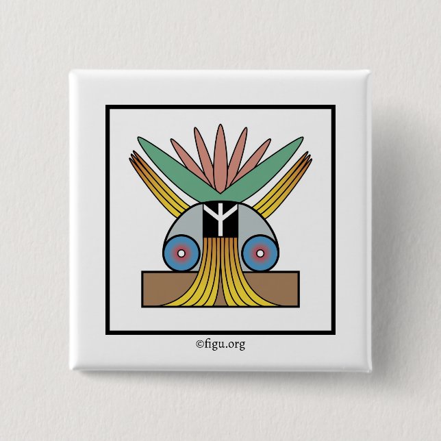 Salome Peace Symbol BUTTON (Front)